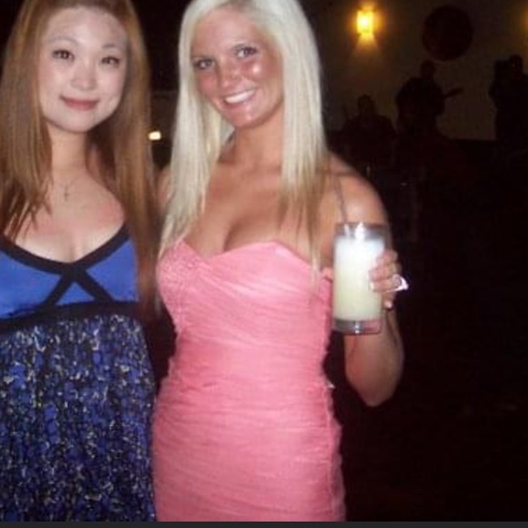 Marciano 100% Silk Connie Dress in Coral pink  🌸 - Picture 3 of 7